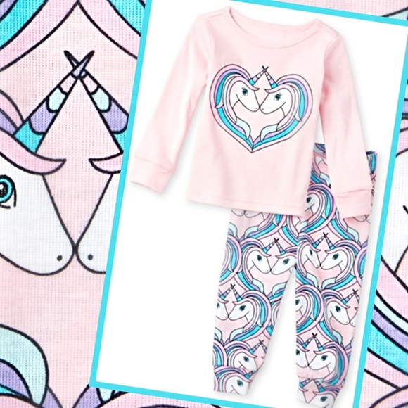 The Children's Place Other - New! Toddler Girls Unicorn Snug Fit Cotton Pjs